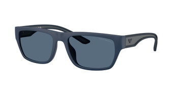 Emporio Armani Sonnenbrille für Herren Mattblau EA4267U